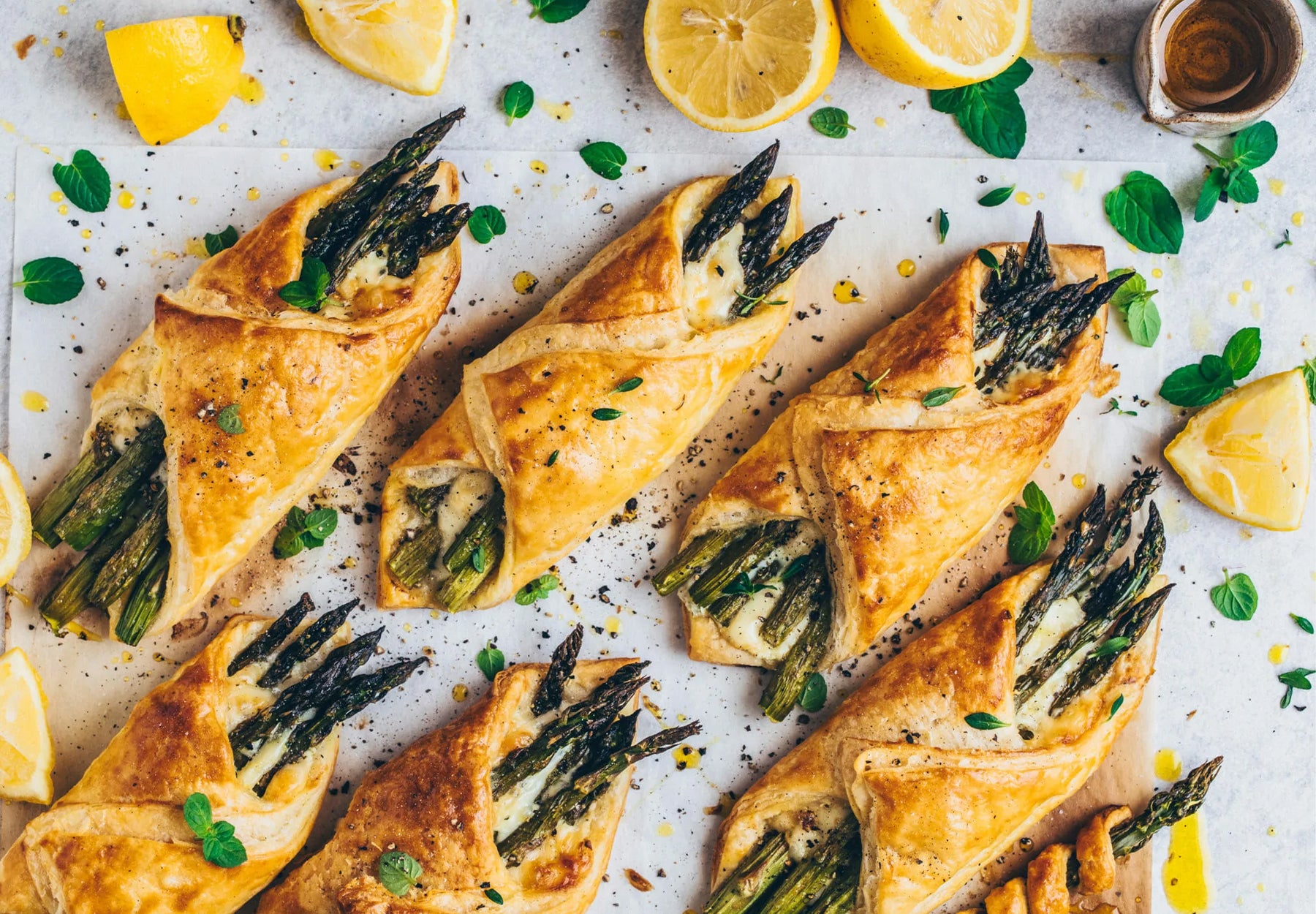 asparagus puff pastry