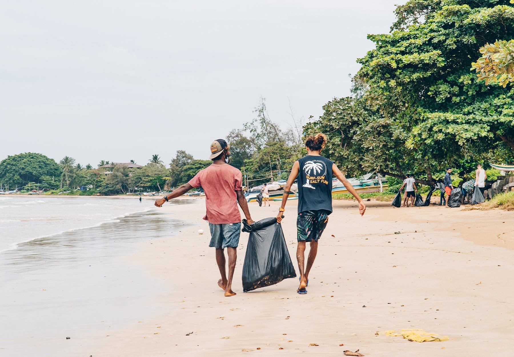 beach cleanup