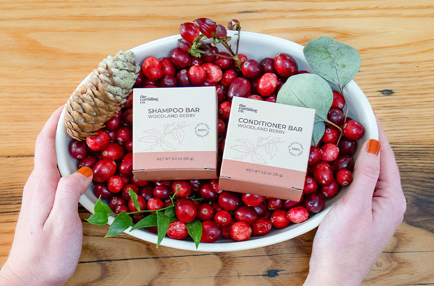 Woodland Berry Shampoo and Conditioner Bars