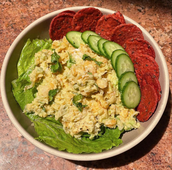 chickpea tuna salad