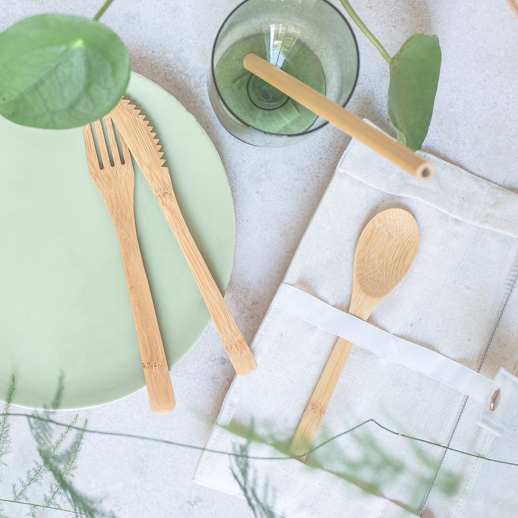 Reusable utensils and straws