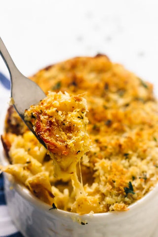 vegan baked pumpkin mac and cheese cruelty free holiday meals